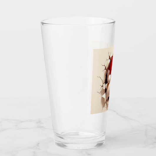 Christmas Cat 3D Glas (Rechts)