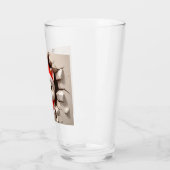 Christmas Cat 3D Glas (Links)