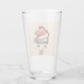 Christmas Cat 3D Glas (Rückseite)