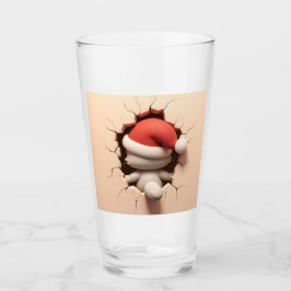 Christmas Cat 3D Glas