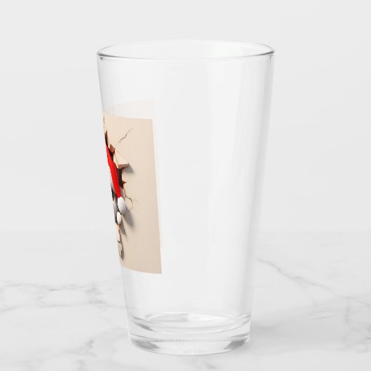 Christmas Cat 3D Glas (Links)
