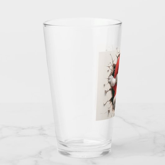 Christmas Cat 3D Glas (Rechts)