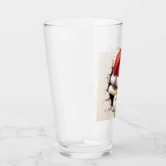 Christmas Cat 3D Glas (Rechts)