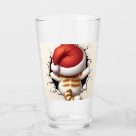 Christmas Cat 3D Glas