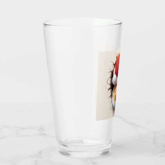 Christmas Cat 3D Glas (Rechts)