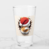 Christmas Cat 3D Glas (Vorderseite)