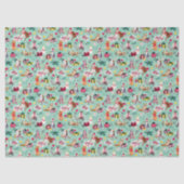 CHRISTMAS CAT CHAOS  SEIDENPAPIER (Vorderseite)