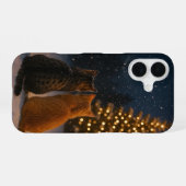 Christmas Cat Couple iPhone Case 16 iPhone 16 Hülle (Rückseite (Horizontal))