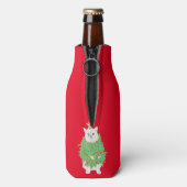 CHRISTMAS CAT FLASCHENKÜHLER (Flasche Rückseite)