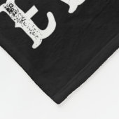 Christmas Cat For Everybody Santa Reindeer Starry  Fleecedecke (Ecke)