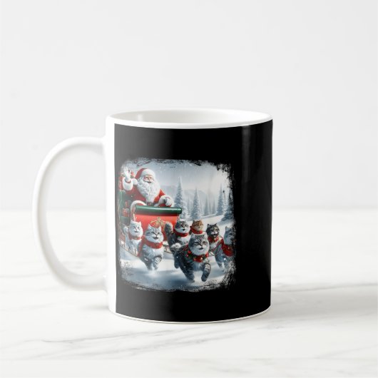 Christmas Cat Funny Cats For Everybody Xmas Men Wo Kaffeetasse (Links)