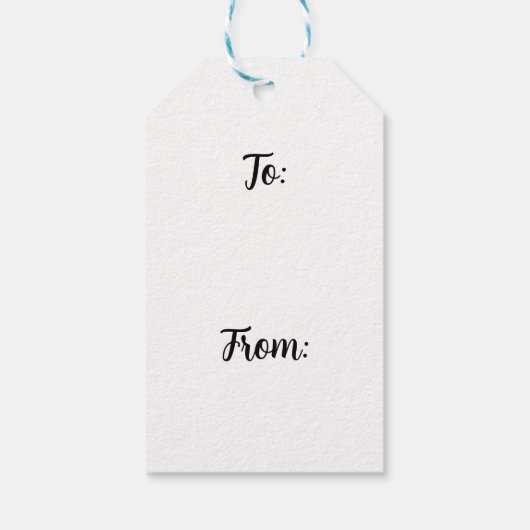 Christmas Cat Geschenkanhänger (Rückseite)