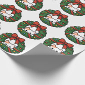 Christmas Cat Geschenkpapier (Ecke)