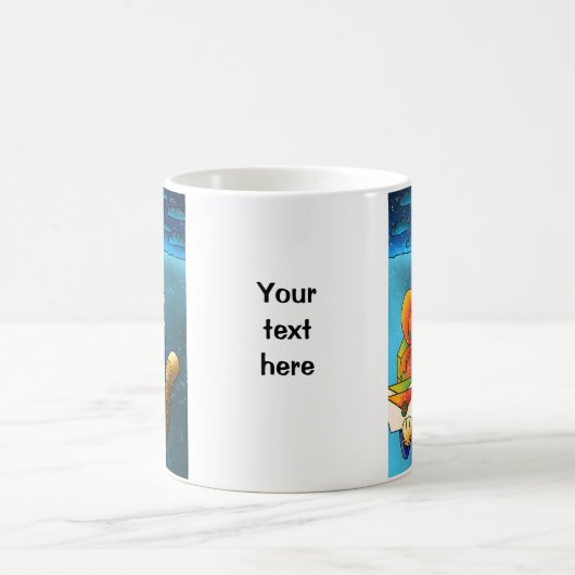 Christmas Cat Guest Kaffeetasse (Mittel)