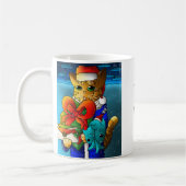 Christmas Cat Guest Kaffeetasse (Links)