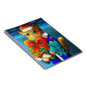 Christmas Cat Guest Notizblock (Rechte Seite)