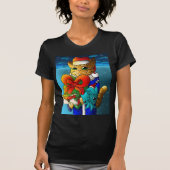 Christmas Cat Guest T-Shirt (Vorderseite)