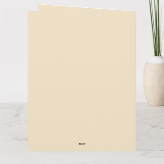 Christmas Cat in Stocking Karte (Rückseite)