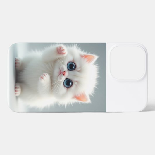 Christmas Cat iPhone Hülle (Rückseite (Horizontal))