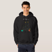 Christmas Cat Kitten Gag Hoodie (Vorne ganz)