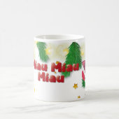 Christmas Cat Miau Kaffeetasse (Mittel)