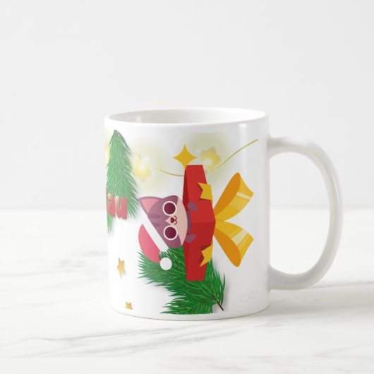 Christmas Cat Miau Kaffeetasse (Rechts)