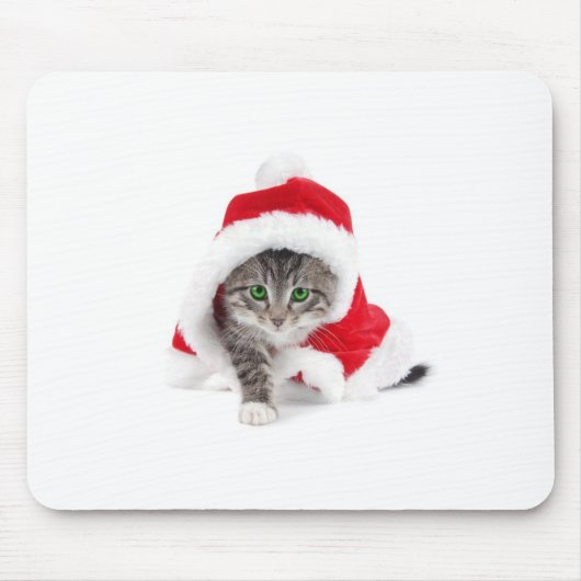 Christmas cat mousepad (Vorne)