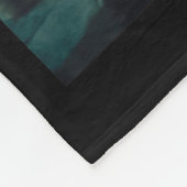 Christmas Cat Smoking Cigarette Meme Gen Z Fleecedecke (Ecke)