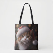 CHRISTMAS CAT-TASCHE TASCHE (Vorderseite)