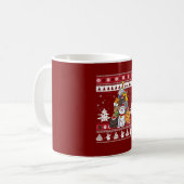 Christmas Cat Tree Kaffeetasse (Vorderseite Links)
