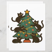 Christmas Cats Around The Tree Holiday Classic (Vorne/Hinten)