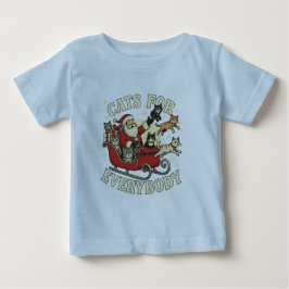 Christmas Cats  Baby T-shirt
