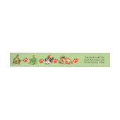Christmas Cats Cartoon Return Address Labels (Person)