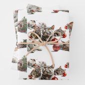 Christmas Cats Geschenkpapier Set (Beispiel)