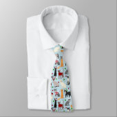 Christmas Cats Neck Tie Krawatte (Gebunden)