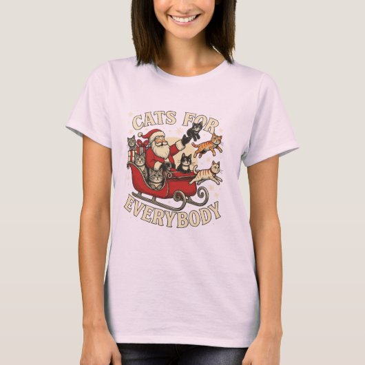 Christmas Cats T-Shirt (Vorderseite)