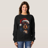 Christmas Cavalier King Charles Spaniel Dog Lover Sweatshirt (Vorne ganz)