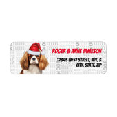 Christmas Cavalier King Charles Spaniel Dog Name (Vorne)