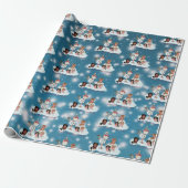 Christmas Cavalier King Charles Spaniel Geschenkpapier (Ungerollt)