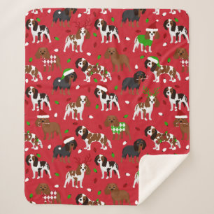 Christmas Cavalier King Charles Spaniel Sherpadecke