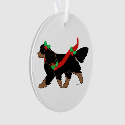 Christmas Cavalier Ornament (Vorderseite)