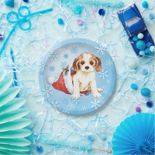 Christmas Cavalier Pappteller (Party)