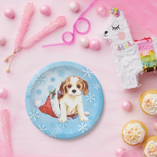 Christmas Cavalier Pappteller (Party)