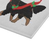 Christmas Cavalier Schneidebrett (Ecke)