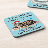 Christmas celebration getränkeuntersetzer (Linke Seite)