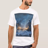 Christmas Celebration in Town T-Shirt (Vorderseite)