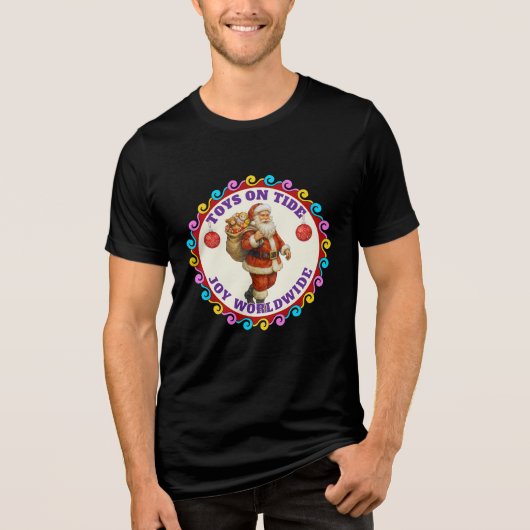 Christmas celebration Tri-Blend shirt (Vorderseite)