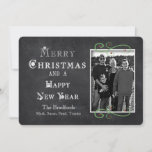 CHRISTMAS - CHALKBOARD - FOTO EINFÜGEN EINLADUNG<br><div class="desc">EINZIGARTIGE CHRISTMAS-KARTE,  DIE SICHER IST,  IHRE FREUNDE UND PEERS MIT EINEM KLEINEN KLEINEN ANSCHAUEN,  WENN SIE DAS FOTO DER FAMILIE IN DIESER CHALKBOARD-KARTE ANSEHEN. ENTFERNEN SIE EINFACH DIE PROBE UND INSERTIEREN SIE IHREN LIEBLINGSPIC.</div>