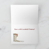 Christmas Chaos: Buffalo Dankeskarte (Innenseite)