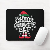 Christmas Chaos Coordinator Elf Xmas Pajama Gift M Mousepad (Mit Mouse)